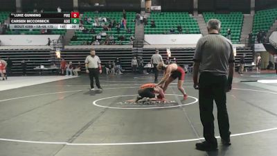 1A-4A 175 Cons. Round 4 - Carsen Mccormick, Alexandria HS vs Luke Gunning, Pleasant Valley