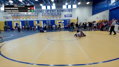 106 lbs Champ. Round 1 - Logan Montero, Eagle Empire vs Daren Dejesus, Camden County Outsiders