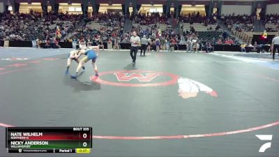 120-2A/1A Cons. Round 2 - Nicky Anderson, Williamsport vs Nate Wilhelm, Northern-G