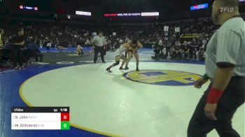 175 lbs Semifinal - Branson John, Buchanan vs Mason Ontiveros, Pitman