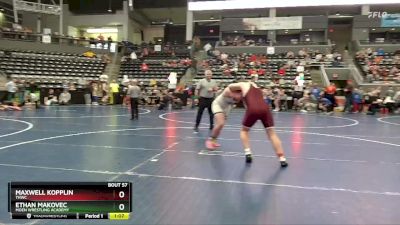 Quarterfinal - Ethan Makovec, Moen Wrestling Academy vs Maxwell Kopplin, THWC