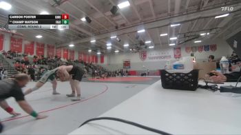 190 lbs Cons. Round 2 - Champ Watson, Falcon vs Carson Foster, Canon City