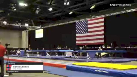 Sienna Alderson - Tumbling, High Altitude - 2021 USA Gymnastics Championships