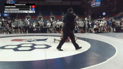 138 lbs Cons. Sub-rd Of 16 - Logan Price, Florida vs Ivan Henderson, Oregon