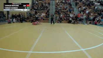 100 lbs Round 1 - Everlee Whitcome, Waverly Area Wrestling Club vs Kinsley Schmutz, Chippewa Elite