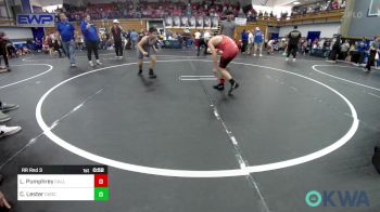 90 lbs Rr Rnd 3 - Levi Pumphrey, Carl Albert vs Caden Lester, Choctaw Ironman