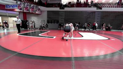 190 lbs Consi Of 8 #2 - Kaley Gallion, Mustang High School Girls vs Aleah Underwood, Edmond North