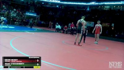 165-5A Quarterfinal - Devin Hickey, Central - Grand Junction vs Noah O`Dougherty, Chatfield