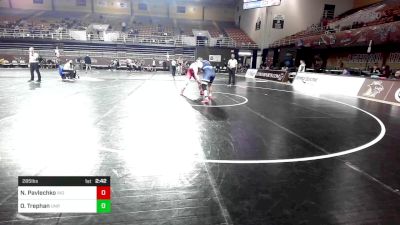 285 lbs Semifinal - Nick Pavlechko, Indiana vs Owen Trephan, UNR