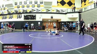 125 lbs Cons. Round 2 - Lane Bassett, Royal Pride Wrestling Club vs Noah Plahitko, Roncalli Wrestling Foundation