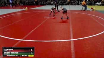 70 lbs Semis & 1st Wrestleback (8 Team) - Liam Thom, Sartell vs Braden Binsfeld, Paynesville