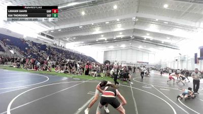 132 lbs Consi Of 16 #2 - Ledger Davis, Canyon View Falcons vs Kai Thordsen, Eastvale Elite