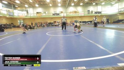 100 lbs Round 3 - Jack Howard, Elite Wrestling Academy vs Teytem Barber, Lebanon Yellowjacket Wrestling