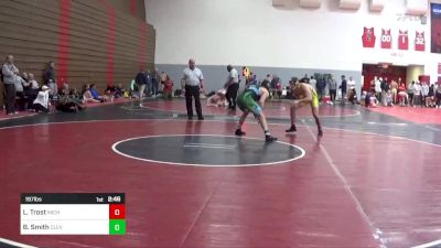 197 lbs Round Of 32 - Lance Trost, Michigan vs Benjamin Smith, Cleveland State-Unattached