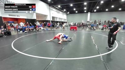 144 lbs Grady Phelps, Tennessee Freestyle vs Brooks Leintz, Team North Dakota
