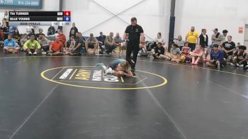 35 lbs Semifinal - Tia Turner, Ohio Goons - W vs Elle Young, Michigan Wrestling Academy - W