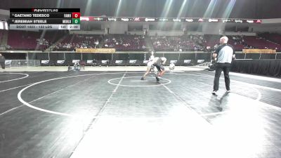 133 lbs Consolation - Gaetano Tedesco, Florida A&M vs Jeremiah Steele, Menlo