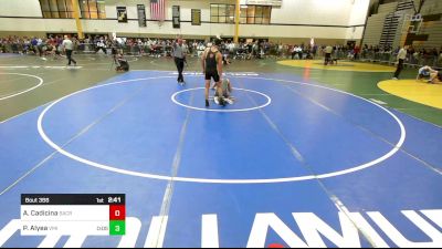 141F lbs Rr Rnd 1 - Anthony Cadicina, Sacred Heart vs Phoenix Alyea, Vmi