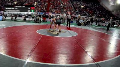 G 165 lbs Cons. Round 1 - Riana Walter, Canyon Ridge vs Autumn Olague, Skyline