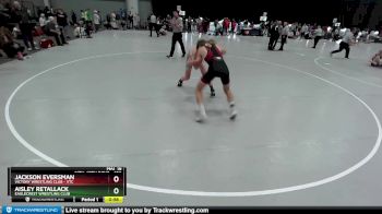 150 lbs Cons. Round 2 - Aisley Retallack, Eaglecrest Wrestling Club vs Jackson Eversman, Victory Wrestling Club - VTC