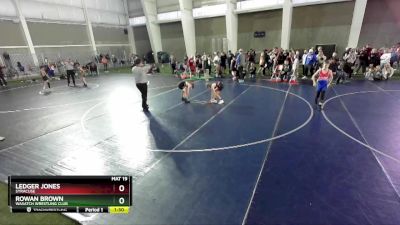 75 lbs Cons. Round 3 - Ledger Jones, Syracuse vs Rowan Brown, Wasatch Wrestling Club