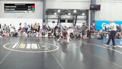 163 lbs Rr Rnd 2 - Tobin McNair, NC United - BHS vs Jerin Coles, Michigan Premier Red - BHS