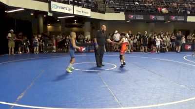 71 lbs Champ. Rd Of 16 - Wyatt Bullock, South Side Wrestling Club vs Elijah Rodriguez, All American Wrestling Club
