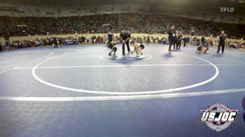 70 lbs Round Of 32 - Abram Griekspoor, Maize WC vs Cannon Hurst, Tuttle Elite Wrestling Club