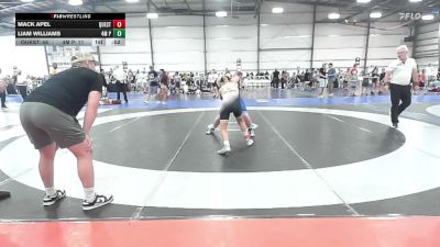 150 lbs Round Of 16 - Mack Apel, Quest School Of Wrestling ES - EL vs Liam Williams, 4M Power - EL