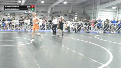152 lbs Round Of 32 - Hudson Holman, Quest School Of Wrestling Black - HSB vs Austin Gyorkos, Flint Tropics - HSB