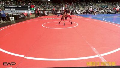 40 lbs 3rd Place - Colten Strickland, Backyard Brawlers vs Daniel Rojo, Cal Grapplers