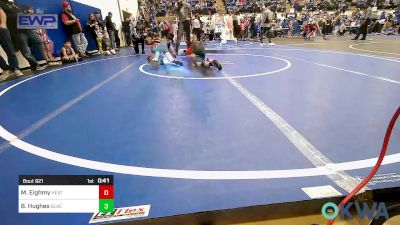 61 lbs Rr Rnd 2 - Mackenzie Eighmy, Heat vs Beau Hughes, Black Fox Wrestling Club