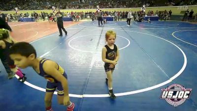 60 lbs Quarterfinal - Joseph Kidwell, Team Tulsa Wrestling Club vs Wrigley Whitney, Standfast