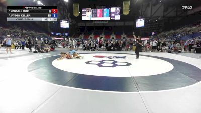 110 lbs Cons. Semis - Kendall Moe, IN vs Jayden Keller, MO