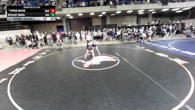 125 lbs Champ. Round 2 - Piper Booe, Tinley Park (Andrew) vs Evolet Mata, Addison (A. Trail)