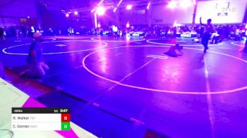 46 lbs Round Of 16 - Rourke Walker, Top Notch WC vs Cain Gomez, Hugoton WC