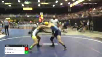 126 lbs Round Of 64 - Micah Robbins, High Voltage vs Alexander Virtue, Mira Costa