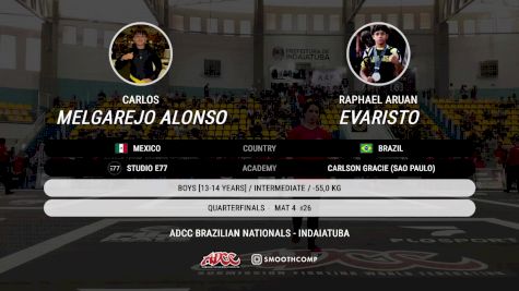 Raphael Aruan Evaristo vs Carlos Melgarejo Alonso 2025 ADCC Brazilian Nationals