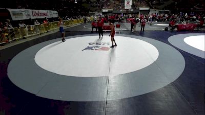 138 lbs Cons. Rd Of 32 - Beau Coronado, Hoover High School Wrestling vs Israel Lucas, El Rancho High School Wrestling