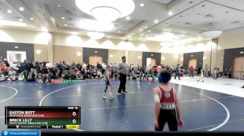 70 lbs Quarterfinal - Breck Lilly, South Summit Wrestling Club vs Easton Bott, Bear River Wrestling Club