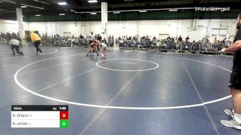 95 lbs Round Of 32 - Reef Dillard, PA vs Braden Jones, NJ