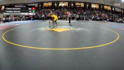 165-2A/1A Quarterfinal - Cregg Ngounou, Owings Mills vs Shimma Wexler, Poolesville