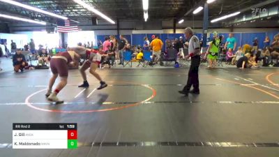 195 lbs Rr Rnd 2 - John Gill, Akron Garfield vs Kyle Maldonado, Waynesboro