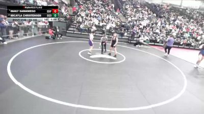 5A 145 lbs Quarterfinal - Inaily Samaniego, Cedar Valley vs MiCayla Christensen, Box Elder