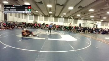 130 lbs Champ. Round 2 - Olyvia Roscoe, Kelly Walsh vs Chloe Nunez, La Junta