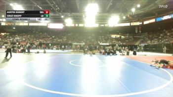 5A 106 lbs Cons. Round 2 - Austin Egbert, Twin Falls vs Cruz Knopp, Lakeland