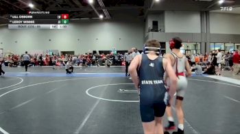 95 lbs Cons. Round 1 - Leroy Winnie, Junction City vs Lill Osborn, Liberal WC