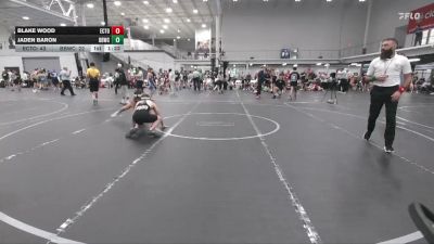 126 lbs Finals (8 Team) - Blake Wood, East Coast Time Out vs Jaden Baron, Barn Brother WC