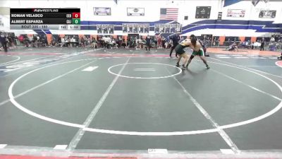 190 lbs Champ. Round 1 - Roman Velasco, Cerritos vs Albert Esparza, Cajon