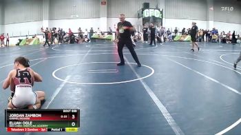 112 lbs Cons. Round 5 - Elijah Ogle, Red Cobra Wrestling Academy vs Jordan Zambon, Gabriel Richard